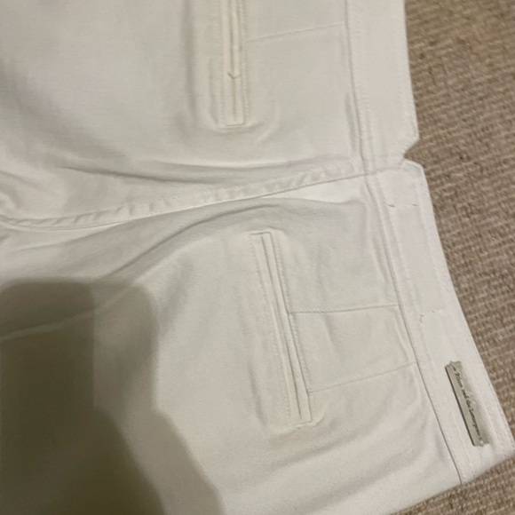 Anthropologie Chic White High-Rise Bootcut Pants size 29 - Picture 8 of 8